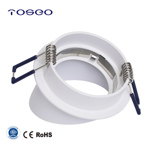 Foco LED moderno Marco de luz Aluminio IP20 Cubierta de montaje de luz de techo Módulo de luz descendente Anillo de montaje para sala de estar - Product Image 2