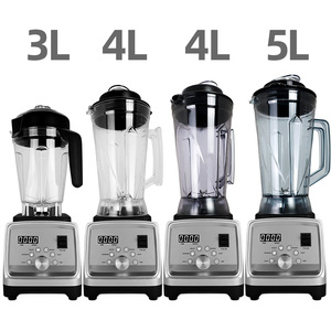 2200W Mạnh Mẽ Thương Mại Máy Xay Sinh Tố Với Bộ Đếm Thời Gian Tự Động Nhiệm Vụ Nặng Nề Máy Xay Sinh Tố Nhanh Chóng Tốc Độ Cao Thực Phẩm Trái Cây Trộn Chopper Sản Xuất Nước Trái Cây - Product Image 4