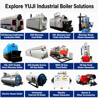 DZH 1-20t/jam Boiler Uap Horizontal Berbahan Bakar Batubara & Biomassa Sekam Padi Bersertifikasi CE Efisiensi Tinggi Perawatan Rendah