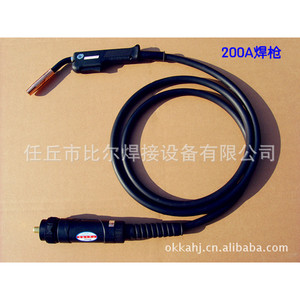 Mb200a3m 5m Co2 Welding Torch 200a Air Cooled Manual Ignition Single Switch Copper Plated - Product Image 1