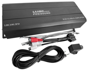 Amplificatore Auto a 5 Canali Classe D 4X150W RMS a 2 Ohm per <span class=keywords><strong>Subwoofer</strong></span>, Fornitura Diretta dalla Fabbrica - Product Image 1