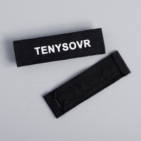 Etiquette Vêtement Personnalisée Accessoires de Vêtements en Jeans Etiquettes Tissées de Marque Personnalisées