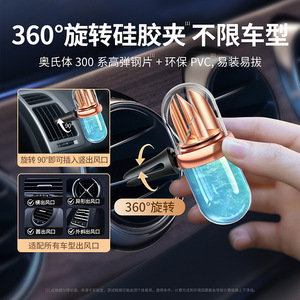 <b>Car</b> Air Vent Fragrance <b>Diffuser</b> 10Ml Rotating Wind Turbine For Interior Aromatherapy - Product Image 3