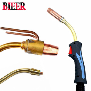 MB501D Dual Water Cooled Welding Gun Bushing Copper Plated Single Switch National Standard - Product Image 1