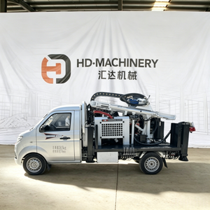 Moteur de pompe de forage de puits d'eau à moteur diesel Hongrun de haute qualité, mobilité flexible, profondeur de 200 m, garantie 1 an - Product Image 3