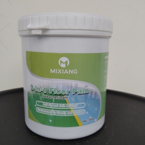 Peinture pour sols MI XIANG 3-en-1 1000g, résistante à l'usure, antidérapante, résistante aux taches, revêtement liquide pour bâtiments, application au pinceau - Product Image 2