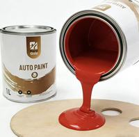 Peinture époxy liquide or dur, écologique, couleurs personnalisables pour surfaces métalliques