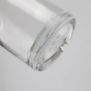 Glass Bottle For Whiskey NCT-065 700ml Custom Flat Shoulder Screw Top Vodka Whiskey Glass Bottle