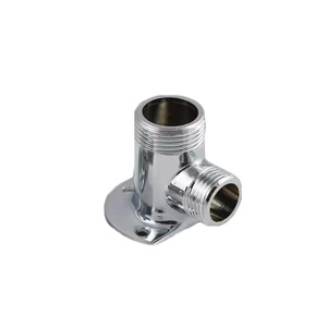 Adaptador de ducha Tenglida cromado para montaje en pared, accesorio de tubería de 15 mm para brazos de ducha - Product Image 2