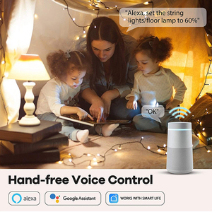 Ngoài trời không thấm nước tuya cuộc sống thông minh Wifi EU Dimmer cắm Outlet hẹn giờ cho LED Strip làm việc với Alexa Google nhà - Product Image 6