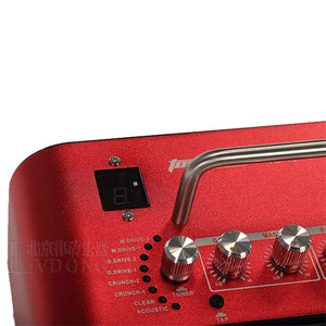 AROMA Colourful Mini 10W Digitale Amplificatore per <span class=keywords><strong>Chitarra</strong></span> in Metallo Armadio 8 Effetto con AUX-in e Line out - Product Image 3