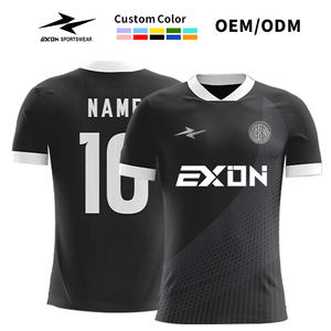 Elite Grade EXON Custom Classic Rood Voetbalshirt voor Fans en Supporters - Product Image 1