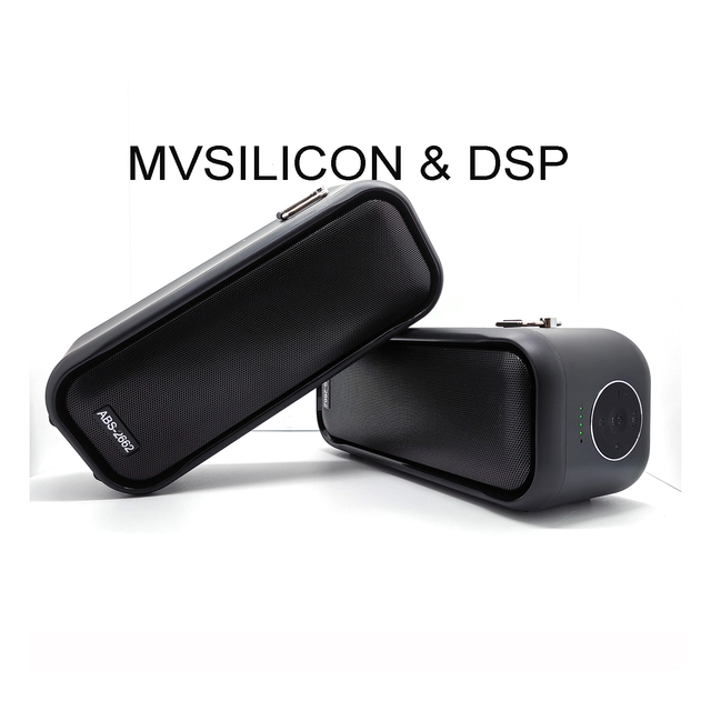 DSP Quality Powerful Portable Stereo Blue-tooth Speaker HIFI Music Strong Bass Party DJ Boombox Wireless Speaker FM Radio/TF/USB