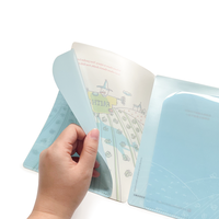 Personnaliser le dossier A5 PP Double Pocket Folder School Office Folder