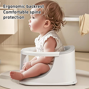 Regolabile morbido sedia da bagno per bambini sedia da doccia per bambini con aspirazione per uso della toilette - Product Image 5