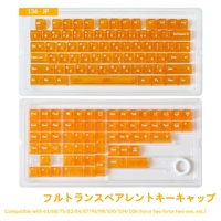 Clavier PC entièrement transparent avec touches magnétiques, anglais/japonais/russe/coréen, touches transparentes