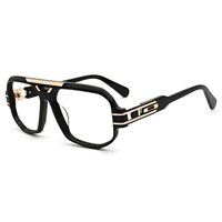 Lunettes solaires en acétate haut de gamme - Logo et personnalisation personnalisables, unisexe, grande monture, vente en gros transfrontalière