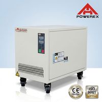 Stabilisateur de tension triphasé POWEREX, régulateur automatique AC pour équipements électromécaniques industriels