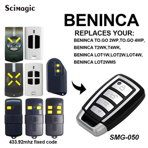 Telecomando Wireless Scimagic-RC 050 ERREKA <span class=keywords><strong>KUMA</strong></span> KU02 Compatibile 433.92 MHz a Codice Fisso Autocopiante per Cancello - Product Image 5