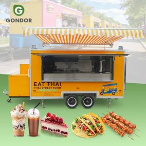 Carreta de Comida, Remolque de Pizza, Bar Móvil, Carpa para Eventos, Camión Combinado, Puesto de Comida, Fibra de Vidrio Completo - Product Image 1