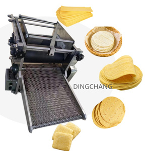 Tortilla De Patatas de tamaño personalizado, máquina automática Industrial para hacer tortillas de maíz, máquina Chapati de acero inoxidable de grado alimenticio - Product Image 4