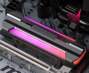 M2 isı emici SSD 2280 ARGB radyatör katı hal sürücü NVME NGFF <span class=keywords><strong>M</strong></span>.2 radyatör soğutma pedi - Product Image 2