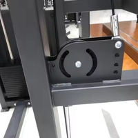 Machine de musculation ergonomique réglable pour pectoraux et dos NO.47 Cable Crossover avec pile de poids de 160 kg pour salles de sport commerciales et centres de fitness