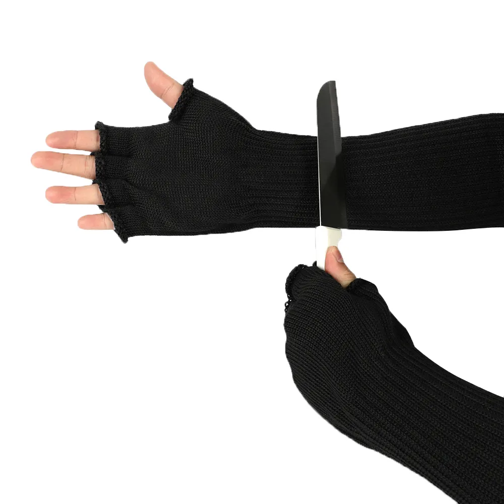5 Arm Guard Lange Mouw Met Handschoenen Werken Beschermende Snijbestendige Mouw Arm Bescherming Mouwen