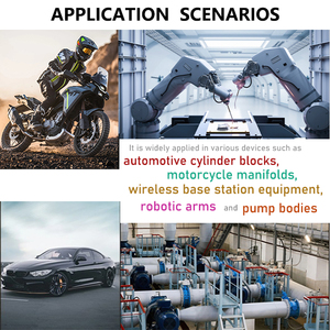 OEM truyền thông vệ tinh thành phần chính xác hộp cơ thể <span class=keywords><strong>CNC</strong></span> gia công của kim loại đúc các bộ phận nhôm quá trình phay - Product Image 5