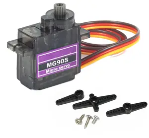 Mg 90S Servo Plastic/Metalen Versnelling 9G Sg90 Verbeterde Versie Voor Helikoptervliegtuig Boot Auto Mg90 9G Trex 450 Rc Robot