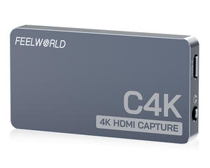 Dispositivo de captura de video profesional FEEWORLD C4K, 4K60Hz HDMI entrada y salida USB 3,0 Tipo-C Compatible con <span class=keywords><strong>OBS</strong></span> Studio Factory Wholesale - Product Image 1