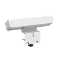 Multiprise de bureau universelle 65W GaN PD USB en aluminium avec protection contre les surtensions, 3 prises 3A, fixation par pince pour la maison et le bureau