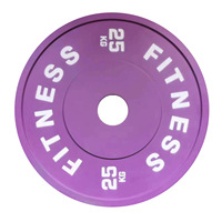 Disques pare-chocs de compétition tout en caoutchouc pour le sport et le fitness