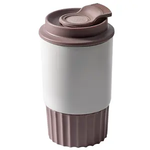 12oz 360ml thả bán buôn cà phê Mug thép không gỉ cà phê phích du lịch Mug chân không Flask Tumbler