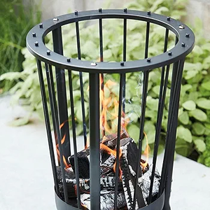 Brasero Portátil para Jardín, Brasero para Patio, Brasero para Leña, Braseros para Exteriores con Base Estable, Utensilios para Barbacoa para el Hogar - Product Image 3