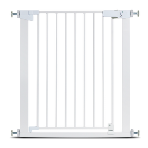 Barrière de sécurité extra large pour bébé, à fermeture automatique, pour escaliers, porte de sécurité pour bébé à fixation par pression, <span class=keywords><strong>portillon</strong></span> de sécurité pour enfant, barrière de sécurité en métal pour bébé - Product Image 2