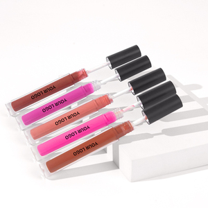 Lip Gloss Bán Buôn Số Lượng Lớn Biểu Tượng Tùy Chỉnh Maquillaje Por Thị Trưởng Trang Điểm Sản Phẩm Màu Hồng Khỏa Thân Sáng Bóng Son Bóng - Product Image 3