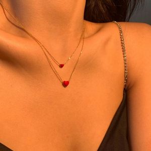 Collier Cœur Hypoallergénique en Argent 925 Dylam, Breloque Émaillée Personnalisée, Pendentif en Argent Sterling, Vente en Gros - Product Image 3