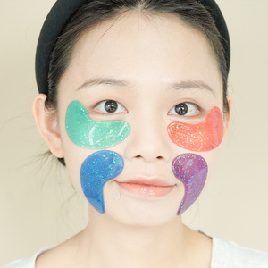 Masque pour les yeux en collagène cristallin à étiquette privée, patchs hydratants pour les yeux pour peaux sèches, ingrédients végétaliens à l'acide hyaluronique et à la vitamine C - Product Image 4