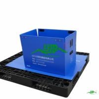 Boîte en polypropylène ondulé pliable de haute qualité pour le transport de panneaux, écologique et étanche, service de découpe sur mesure