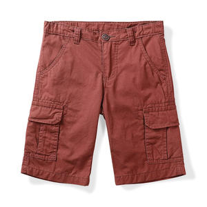 Shorts cargo pour garçons de qualité supérieure offrant un mélange de style et de fonctionnalité avec des coutures renforcées et un attrait tendance pour - Product Image 1