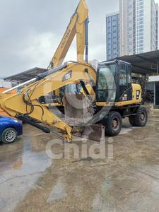 Excavadora de ruedas usada CAT M315D2/317D2 en stock excavadoras de segunda mano a la venta Shanghai Yard - Product Image 4