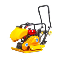 Compacteur de sol manuel à moteur Honda, micro-compacteur, plaque vibrante manuelle, broyeur, options essence/électrique/diesel