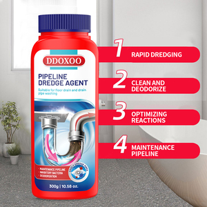 Vendita calda scarico del tubo del water disostruire agente draga 300g pulitore di scarico in polvere dispositivo di rimozione degli zoccoli lavello da cucina <span class=keywords><strong>e</strong></span> pulitore di scarico - Product Image 2