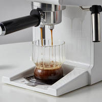 Tasses à thé et à latte en verre borosilicate de haute qualité, style moderne, grande capacité, portables, réutilisables, transparentes, pour la maison