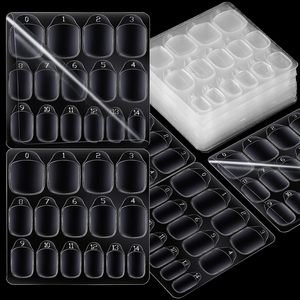 Adhésifs pour ongles en résine, 15 tailles, autocollants pour ongles |   Ongles artificiels autocollants imperméables et longue durée - Product Image 1