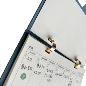 Trung quốc sản xuất biểu tượng tùy chỉnh cuốn sách da bìa chất kết dính bảng nhỏ lịch <span class=keywords><strong>2025</strong></span> - Product Image 3