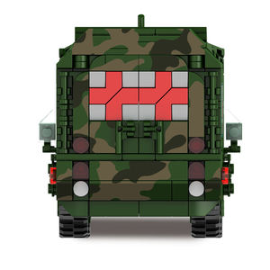Maqueta de Vehículo Médico Verde de Bloques de Construcción Militares Chinos Masterpiece M23003A para Niños - Product Image 5