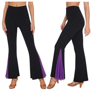 Pantalones Acampanados de Baile Latino para Mujer, Ropa de Baile para Práctica, Chacha, Tango, Danza Moderna, Yoga, Uso Diario, Fiestas, Vacaciones - Product Image 2