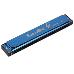 Chuyên Nghiệp 24 Lỗ Đồng Bass Harmonica Brass Comb Harmonica Nhà Cung Cấp